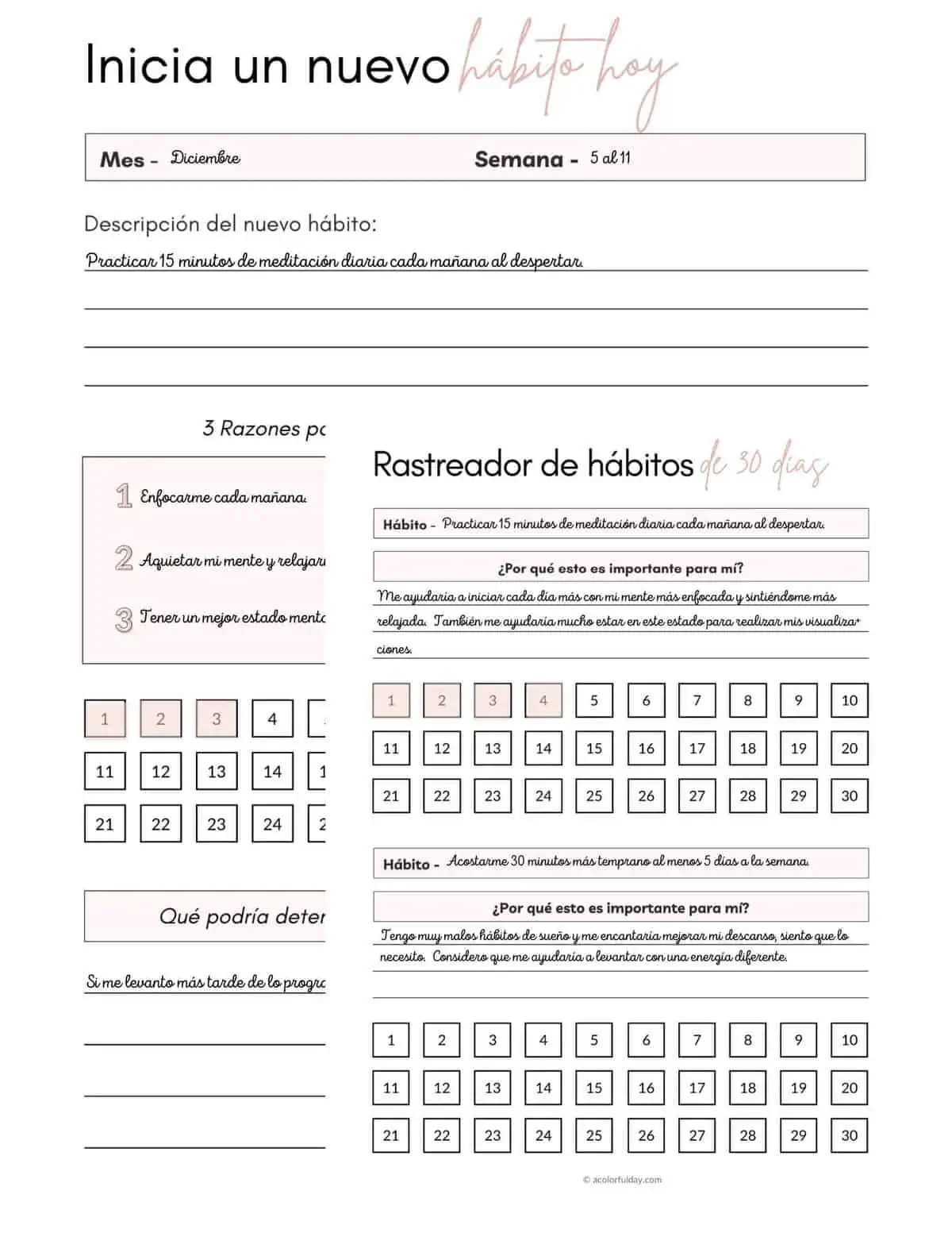 rastreador de hábitos